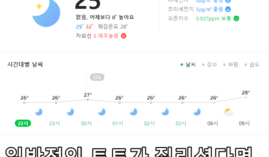 이색적인  배팅이 땡기신다면? 날씨 배팅 추천드립니다!