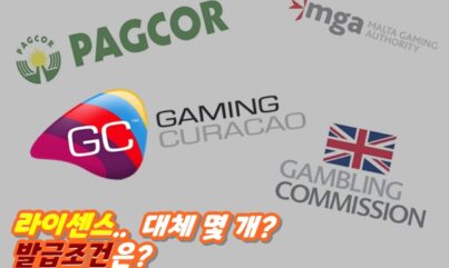 온라인 게이밍라이센스 종류와 발급조건을 알아보자.