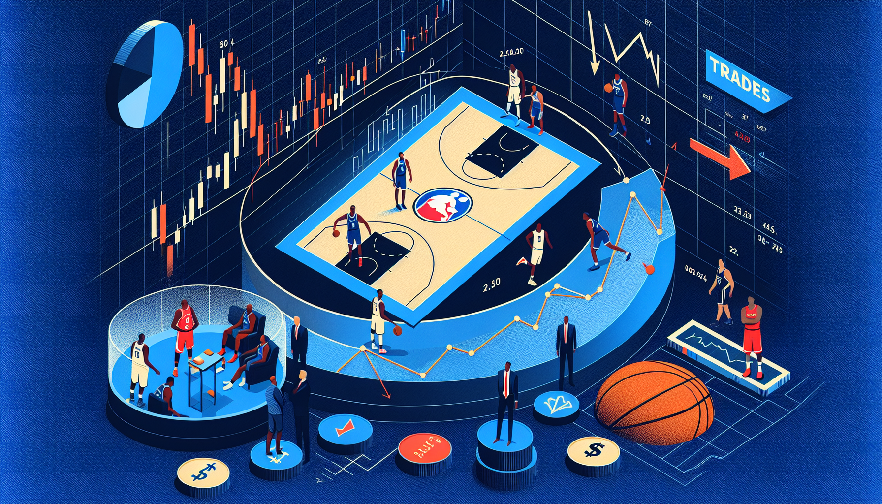 You are currently viewing NBA 트레이드 시장의 최신 변동 사항과 주요 선수 이동 분석